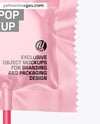 Matte Lollipop Sachet Mockup