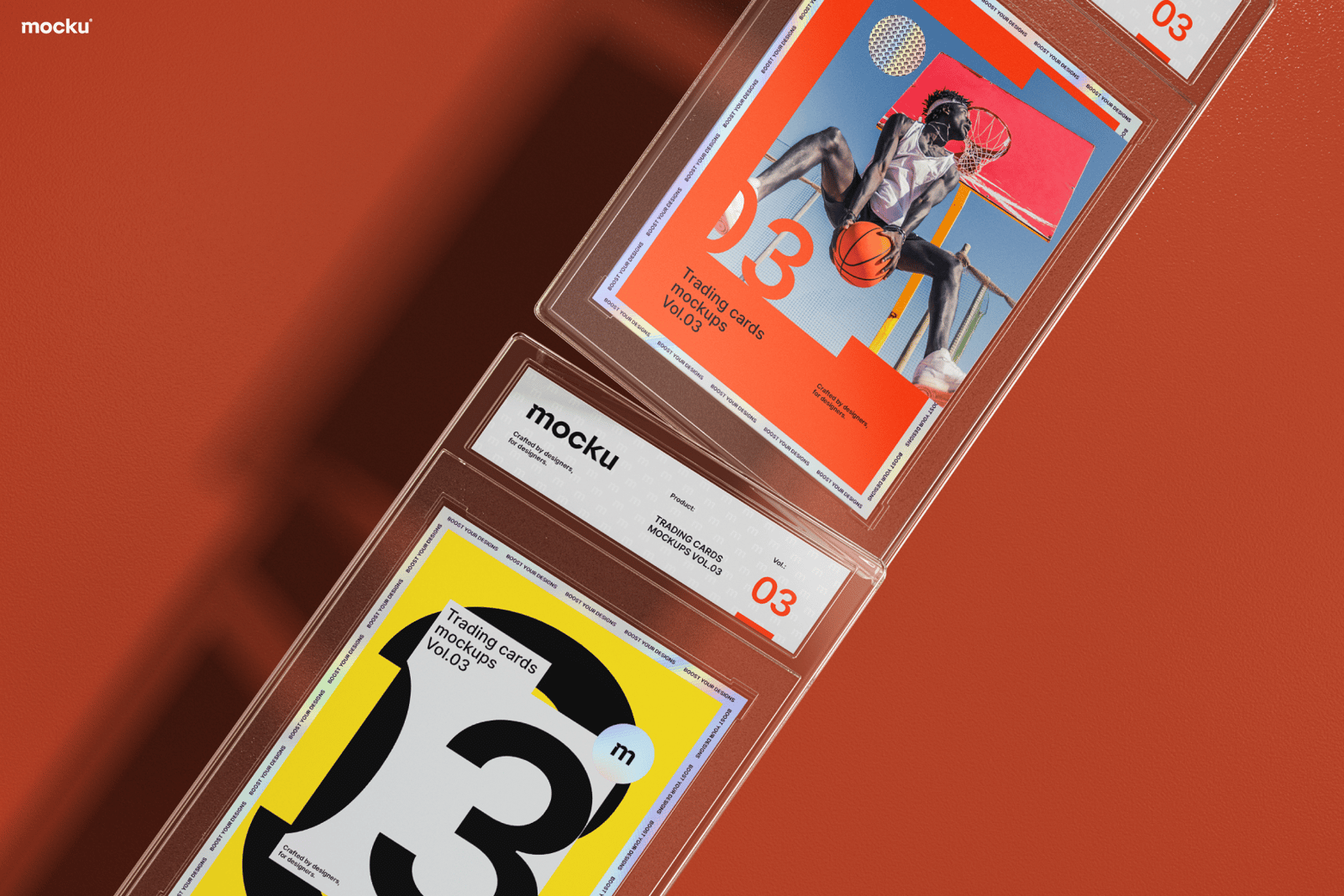 Trading Card Mockups - VOL 03