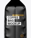 Matte Coffee Bag Mockup