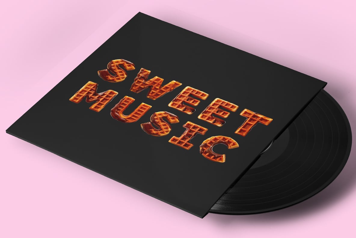 Waffle Drip Font