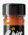 Spice Glass Jar with Cayenne Pepper Mockup