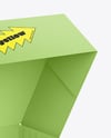 Opened Textured Cake Box Mockup