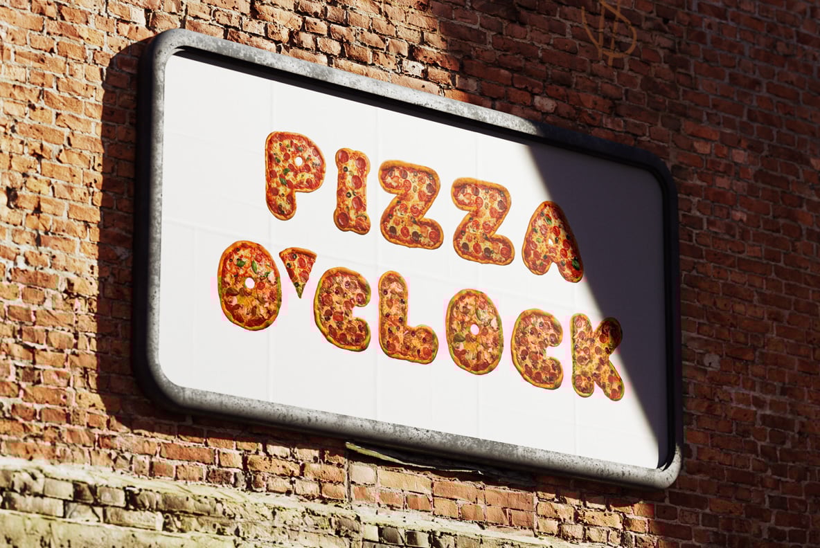 Pizza Font