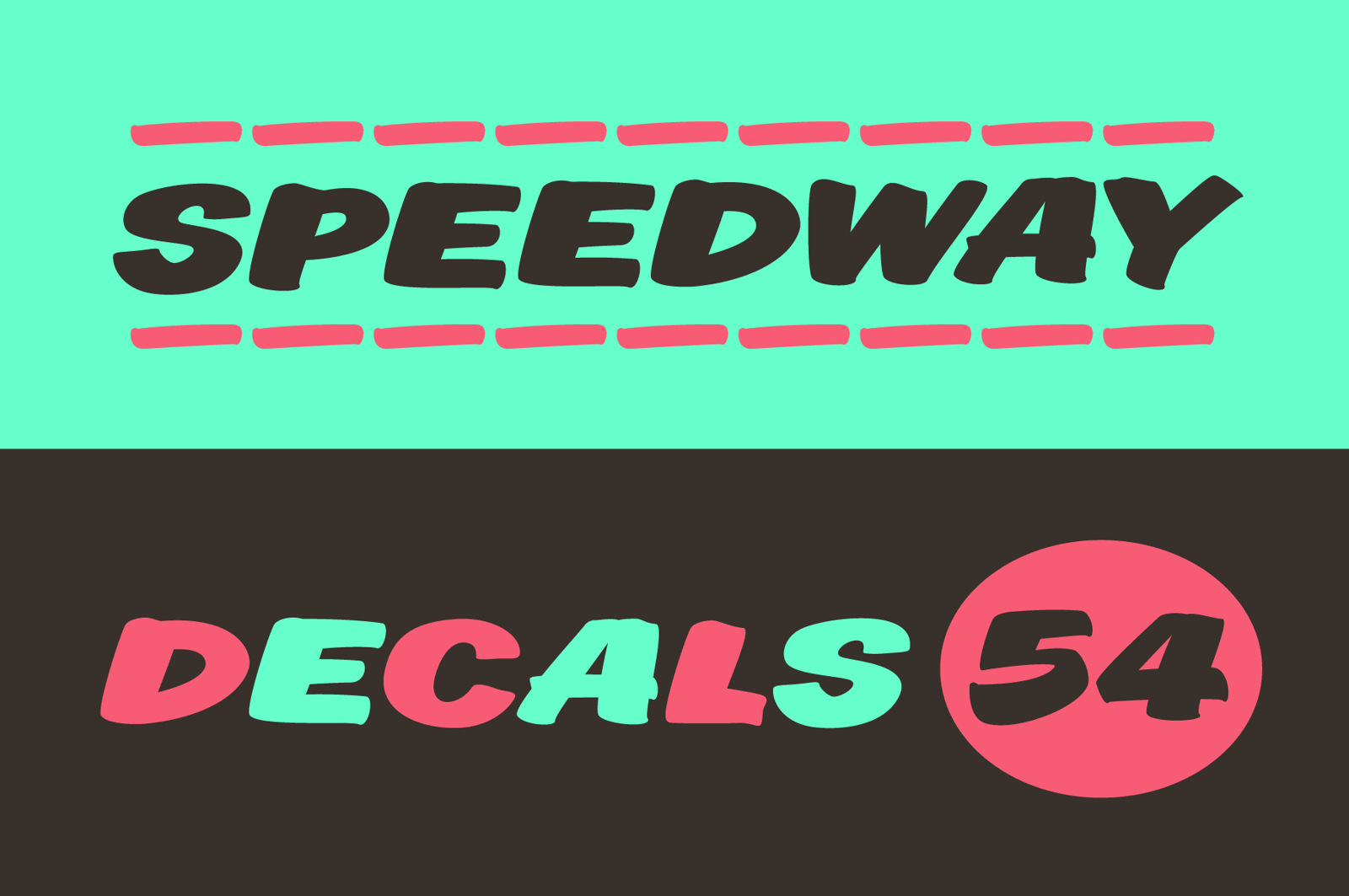 Victory Lane – A Brush Font for Race Car Livery and Signage