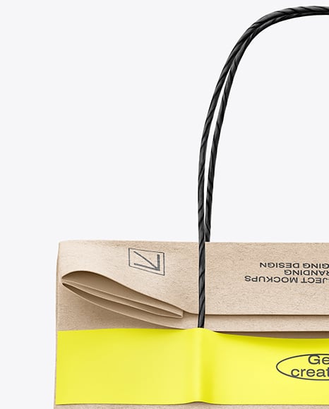 Kraft Paper Bag Mockup