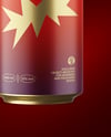440ml Matte Aluminium Drink Can Mockup