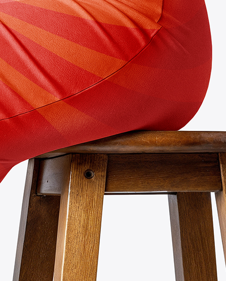 Pair of Over-The-Knee Boots on Women's Legs with Dress Mockup