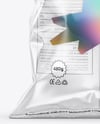 Transparent Clear Plastic Snack Bag Mockup