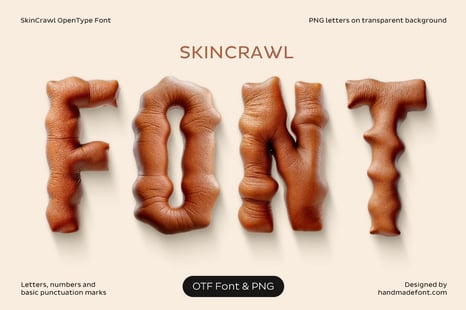 SkinCrawl Font - Creative Store