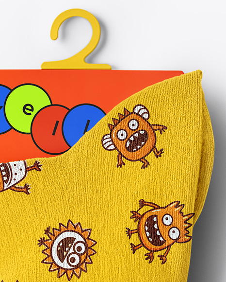 Socks Packaging Mockup