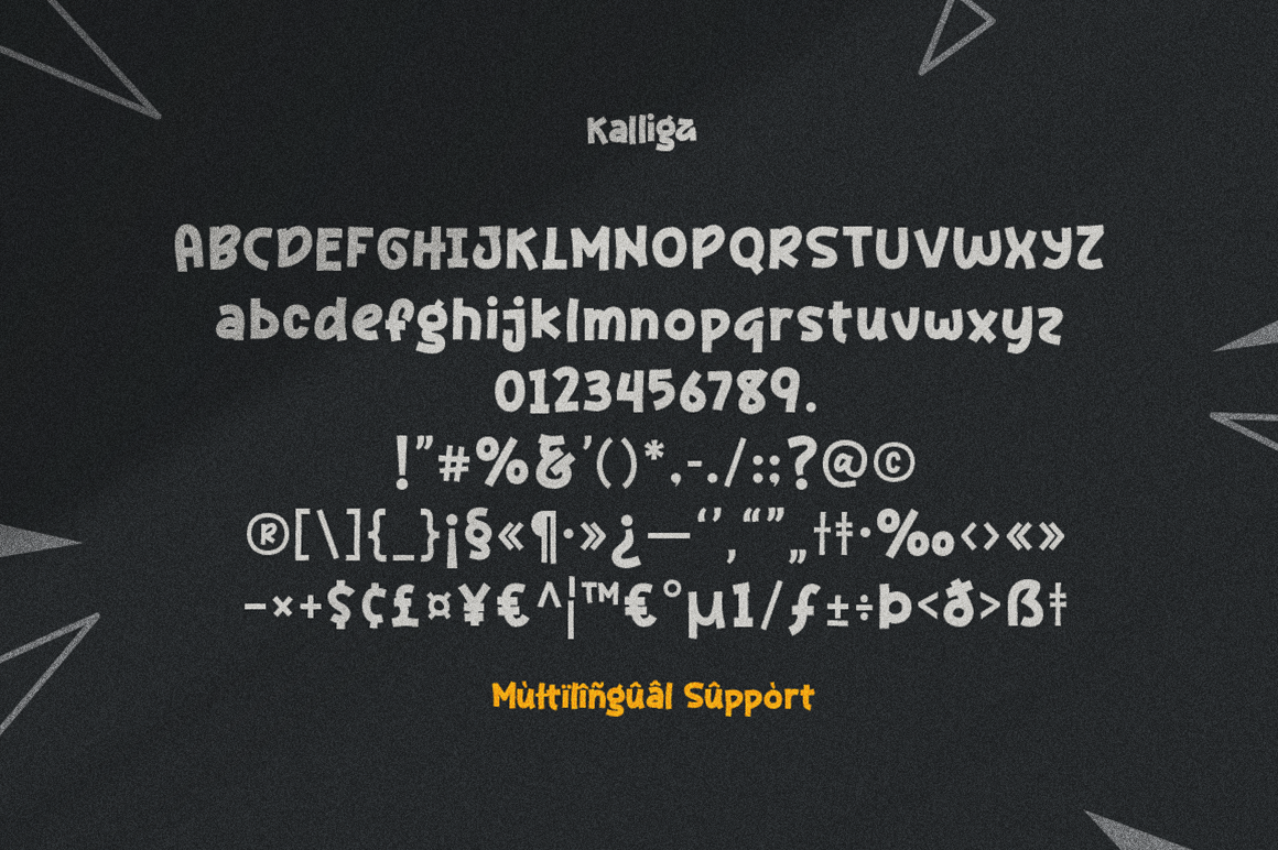 Kalliga - Bold Handwriting Font