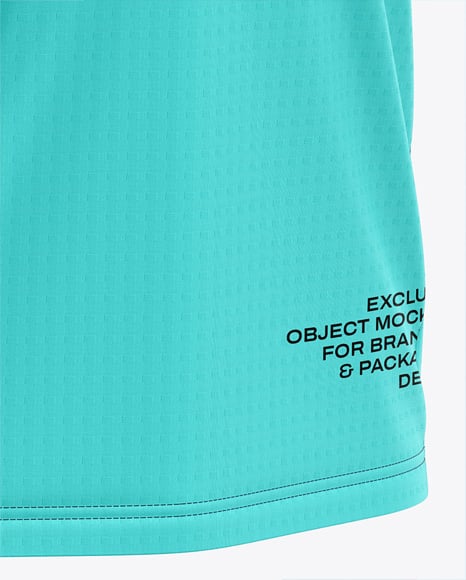 Raglan Short Sleeve Jersey Mockup