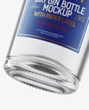 Glass Dry Gin Bottle Mockup