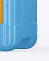 Transparent Plastic 5L Jerrycan Mockup