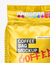 Coffee Bag Mockup