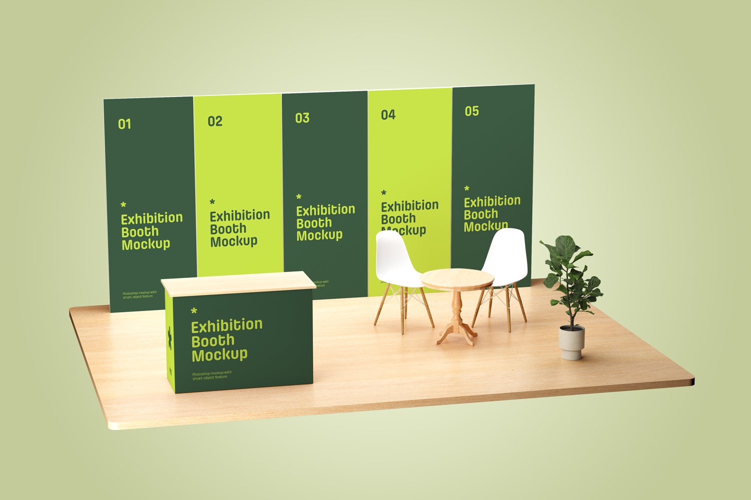 Exhibition Booth Mockups