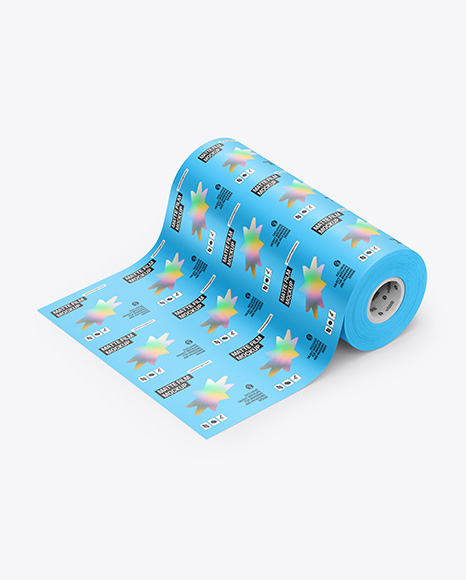 Matte Film Roll Mockup