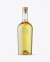 Golden Tequila Bottle Mockup