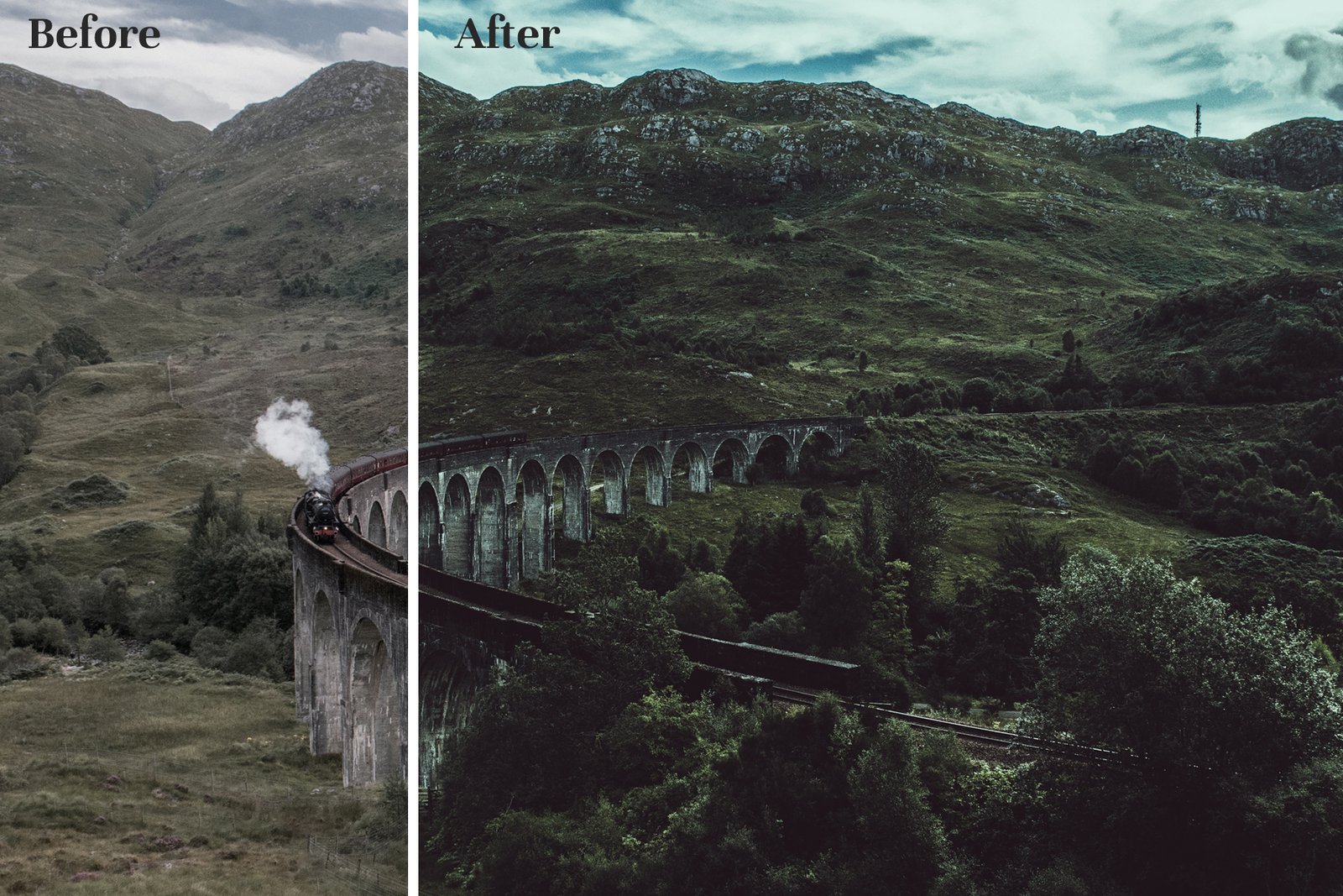 Dark &amp; Moody - Lightroom Presets for Mobile and Desktop