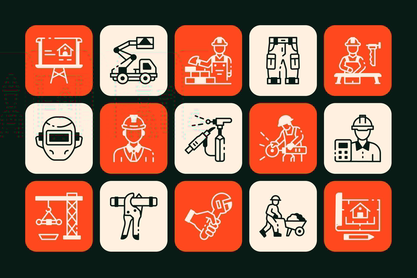 Construction Icon Collection