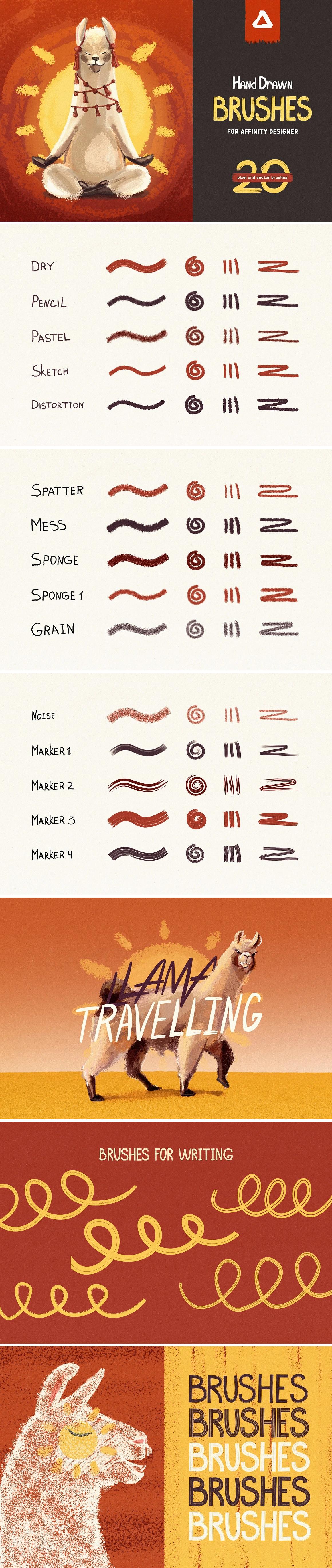 12-in-1 Affinity Brushes Bundle