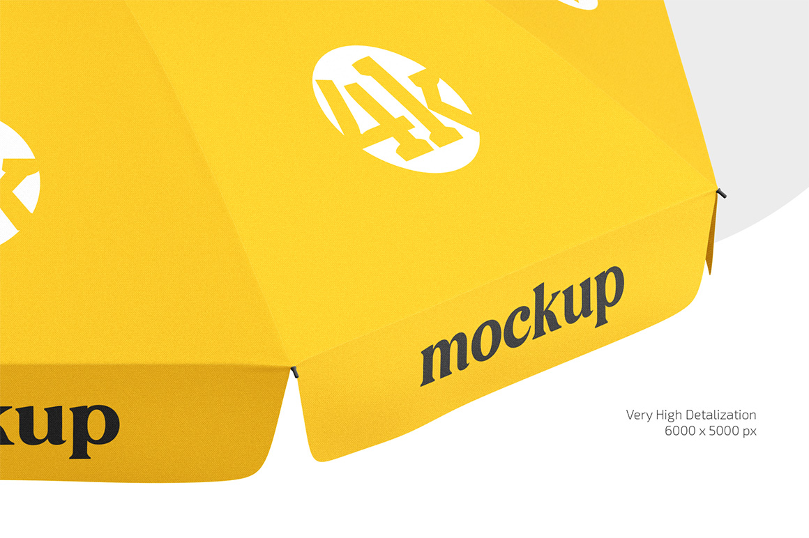 Patio Umbrella Mockup Set
