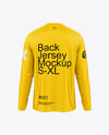 Raglan Long Sleeve Jersey - Back View
