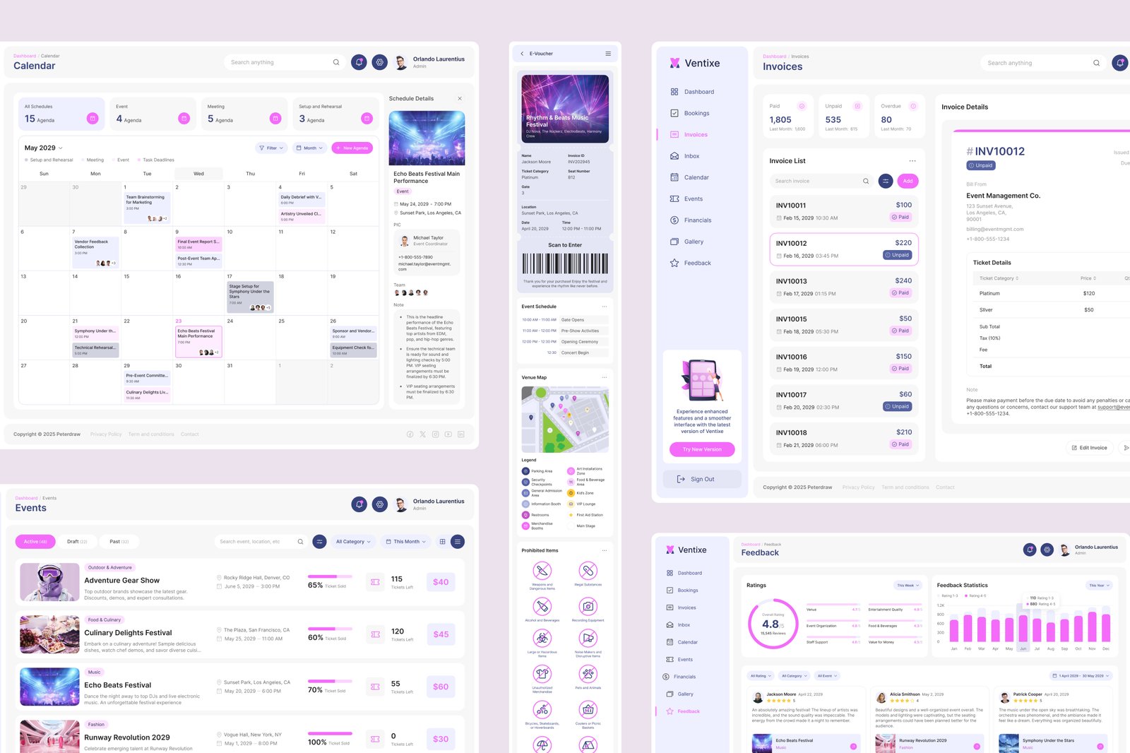Ventixe - Event Management Dashboard