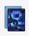 Two iPad Pro Mockup – Front & Back View