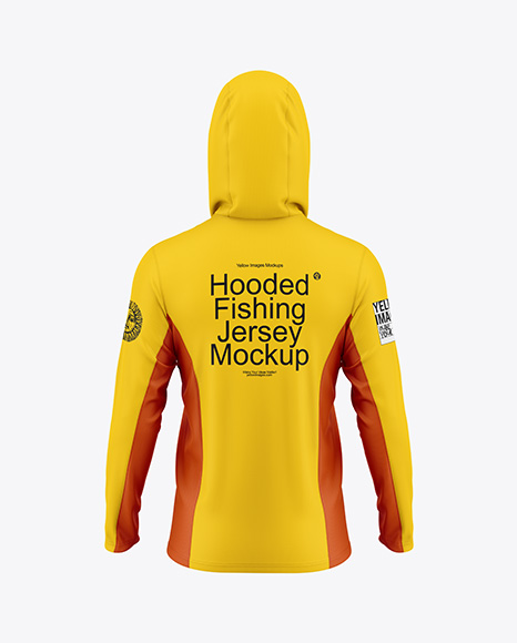 Hooded Fishing Jersey Mockup