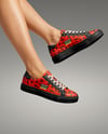 Pair of Sneakers on Woman's Legs Mockup