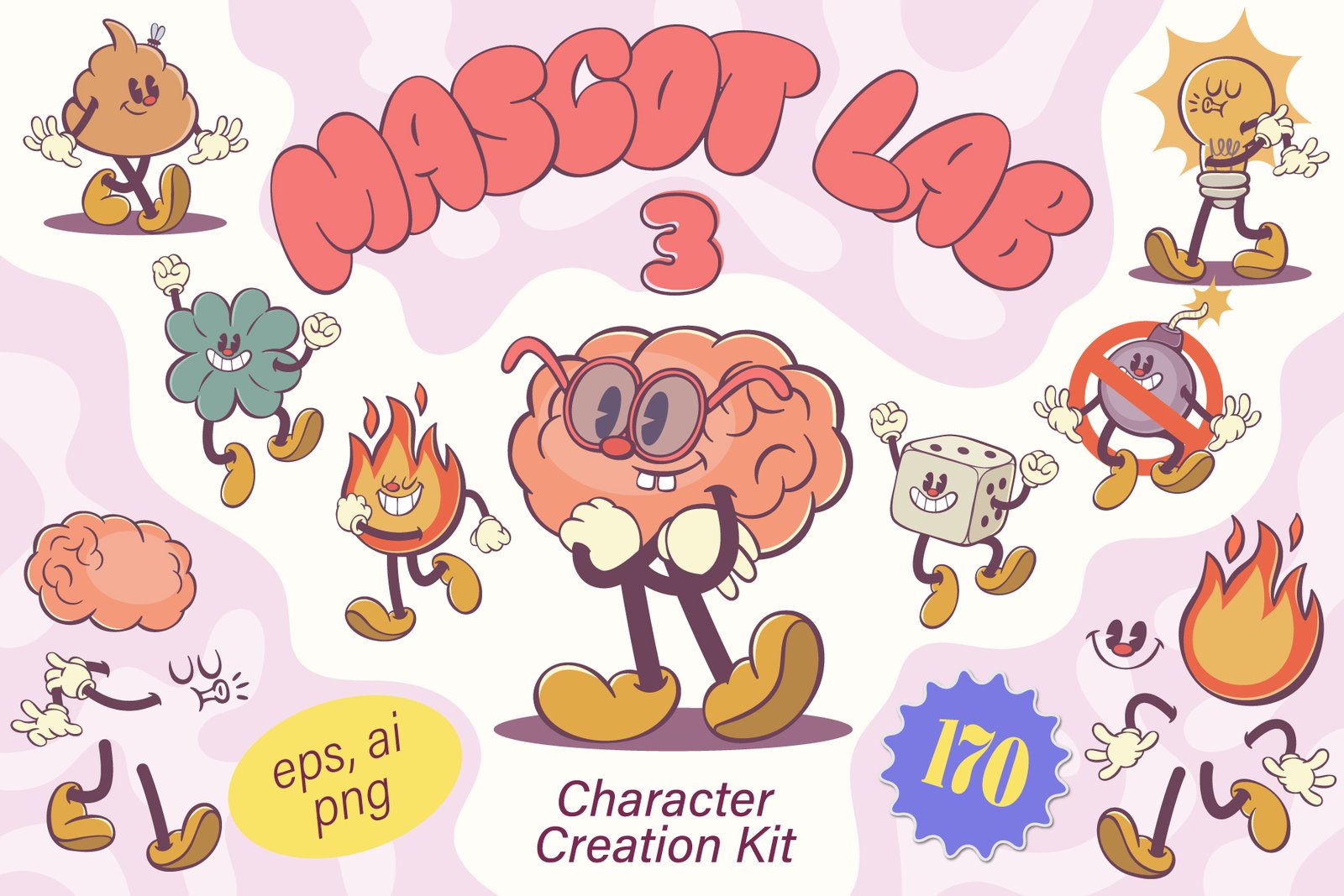 Retro Groovy Character Creator