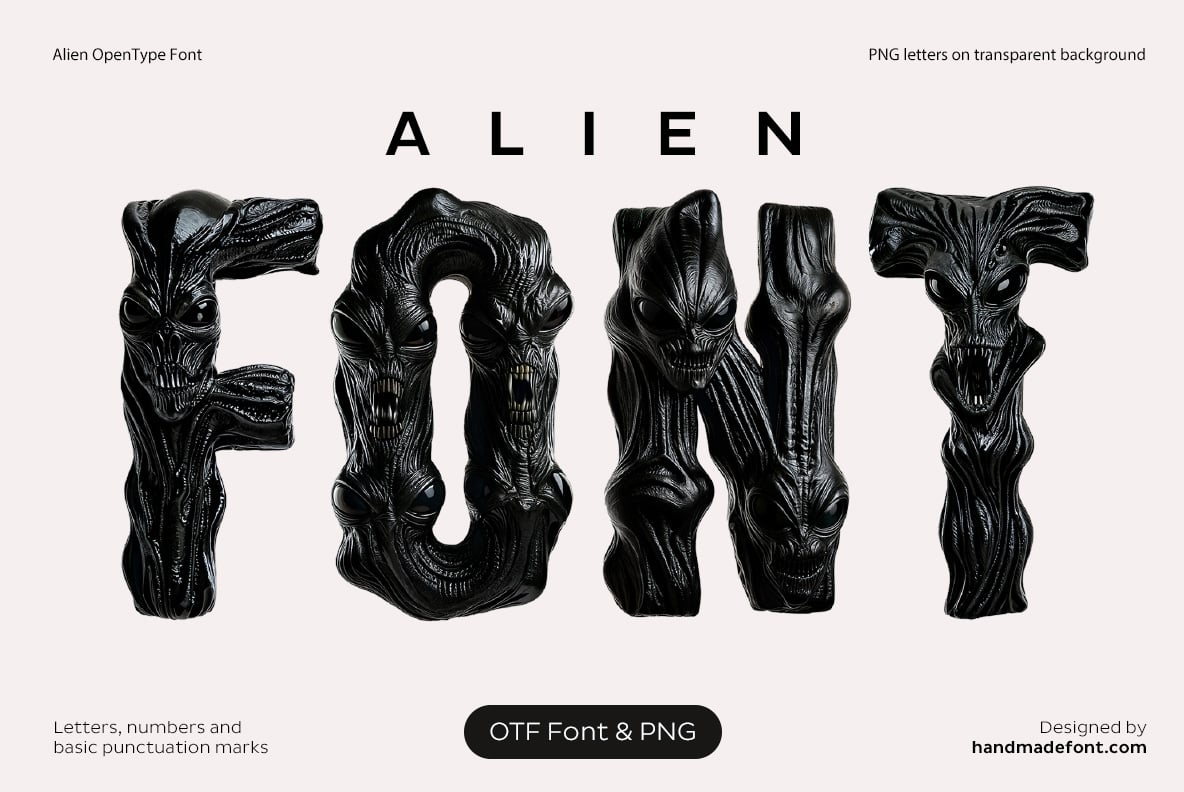 Alien Font