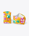 Glossy Swimming Arm Bands Mockup