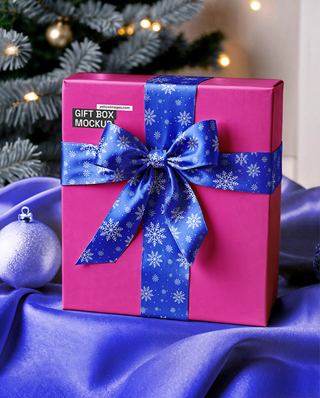 Gift Box Mockup