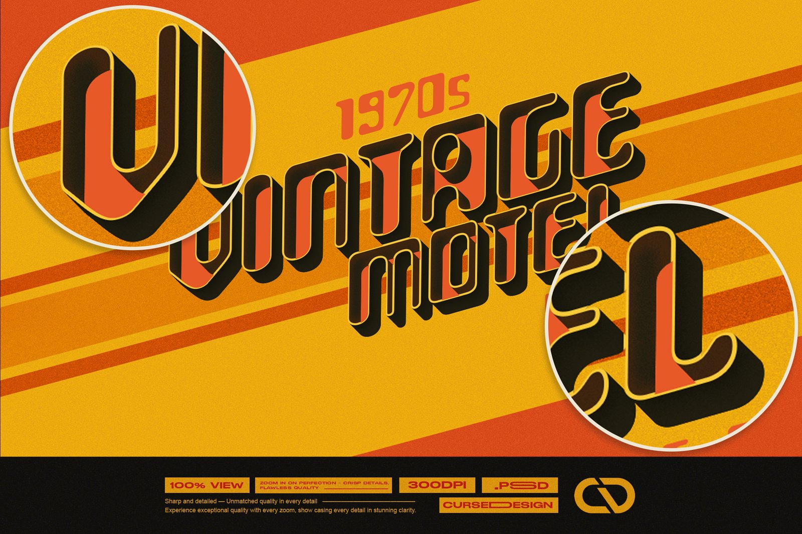 Retro Vintage Text Effects Vol.1