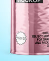 Glossy Metallic Package Mockup