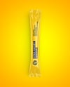 Glossy Stick Sachet Mockup
