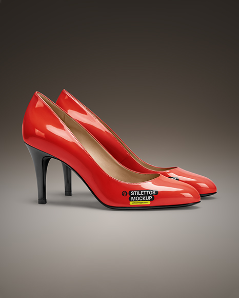 Pair of Pumps Mockup