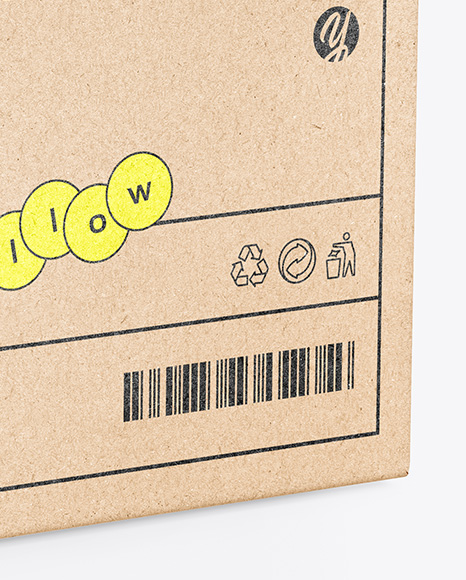 Kraft Paper Box Mockup