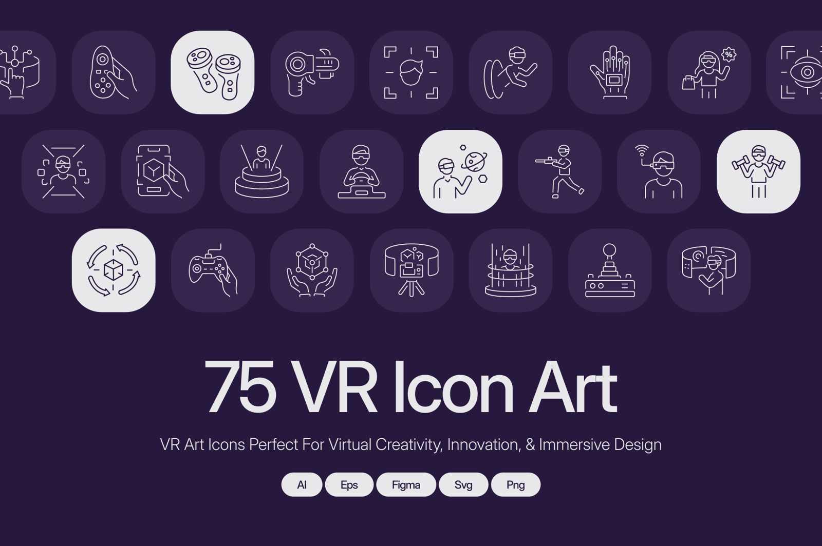 VR Icon Art Set