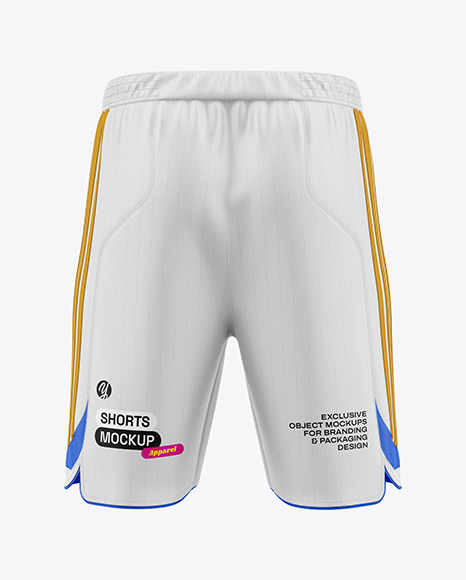 Shorts Mockup - Back view