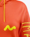 Women Cotton Hoodie Dress Mockup