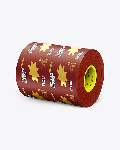 Kraft Paper Roll Mockup