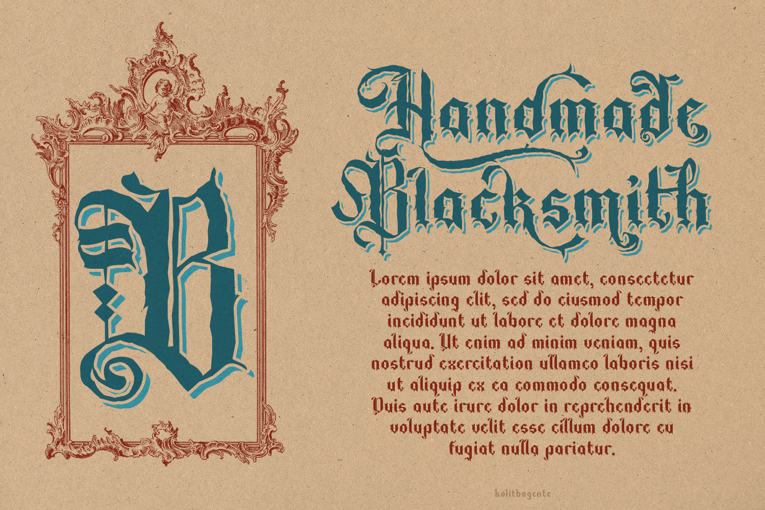 Kolithagente Blackletter Font