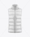 Glossy Down Vest Mockup