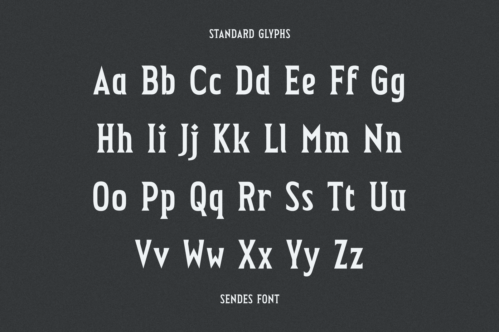 Sendes - Display Serif Font