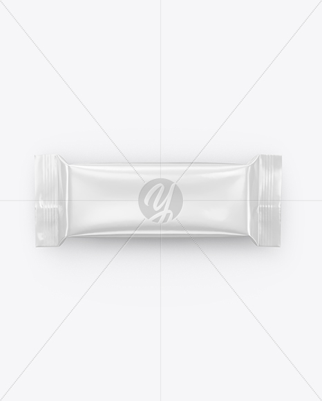 Glossy Snack Package Mockup