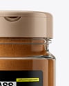 Glass Jar with Cinnamon Powder Mockup