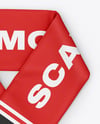 Fan Scarf Mockup - Top View